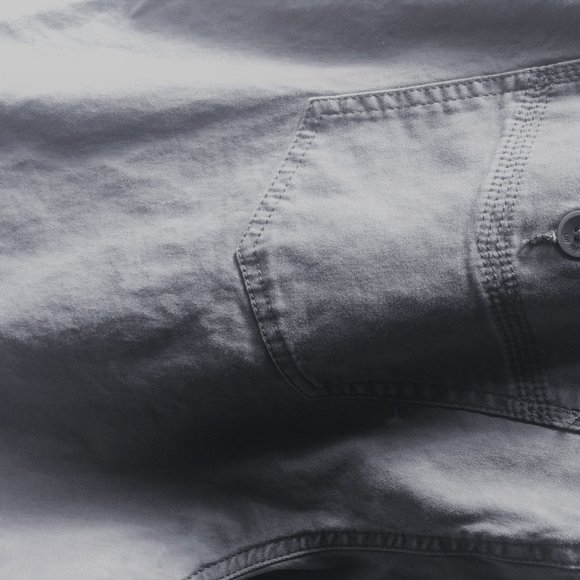 Lee Platinum Label Gray Shorts Size 16 Cotton/Spandex - Picture 3 of 10